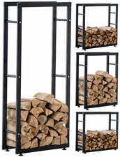 Kaminholzst&auml;nder Keri V2 Kaminholzhalter Brennholzregal Ablage Holzstapler