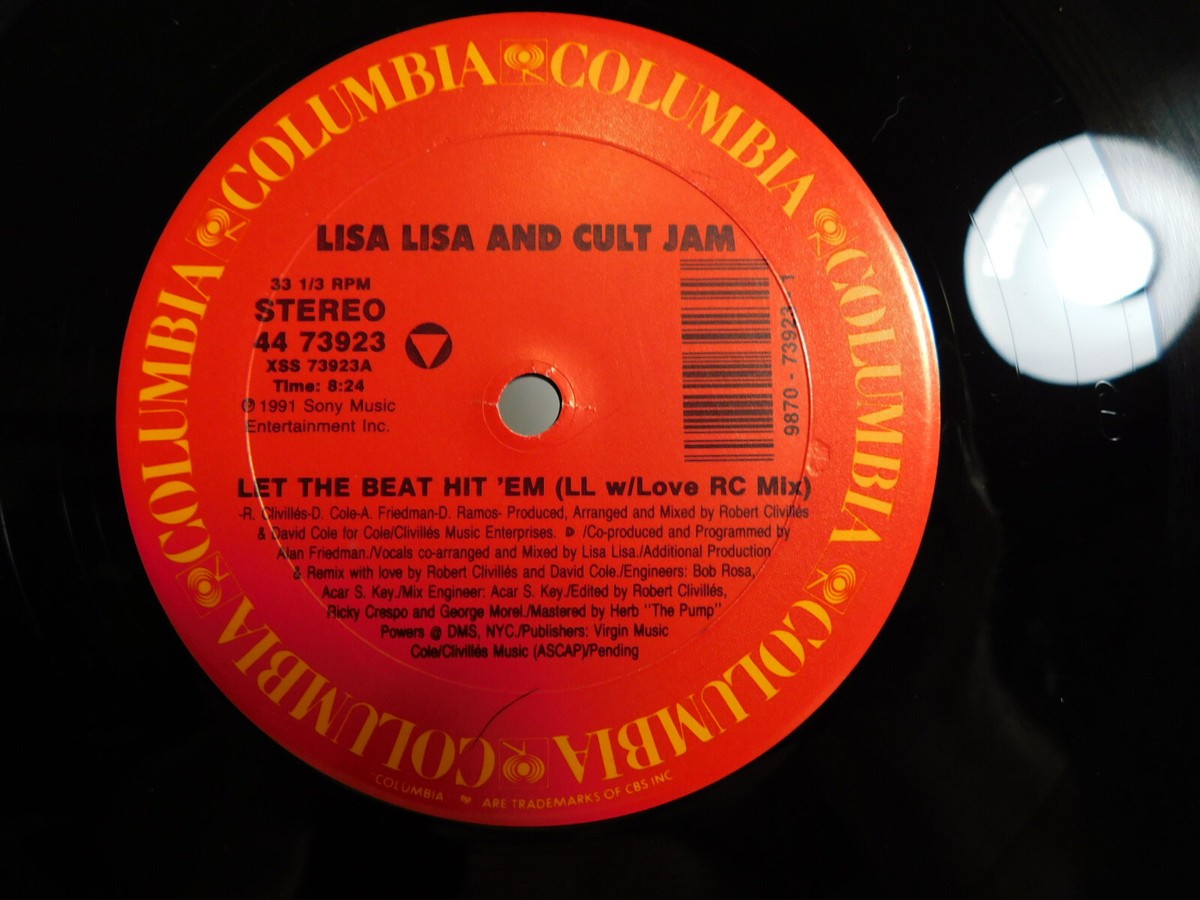 Lisa Lisa & Cult Jam–Let The Beat Hit 'Em(The Remixes) 1991 12
