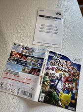 Super Smash Bros. Brawl Art Manual Only ONLY Wii, 2008 .