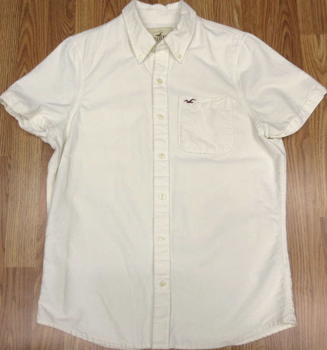 Hollister White Dress Shirts for Men for sale | eBay