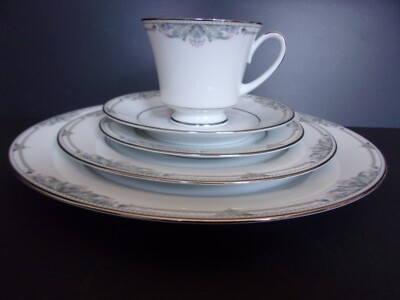 LEGENDARY BY Noritake HEATHER WOOD 5 PIECE PLACE SETTING | eBay