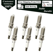 6pcs Iridium Spark Plug Kit For Ford C-Max Edge Escape Flex Fusion Taurus