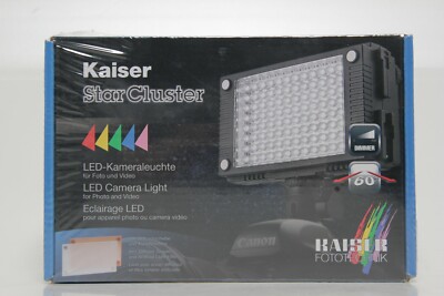Kaiser 3270 Star-Cluster LED-Kameraleuchte für Foto und Video