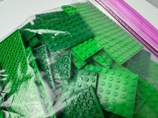 LEGO Flat Plates Bulk OCT RESTOCK by Color - 1/2 LB or Full Bag - 4x4 Thru 16x16