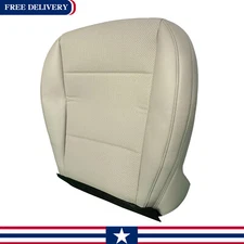 2015-2019 For Subaru Outback Driver Perforated Leather Bottom Seat Cover TAN