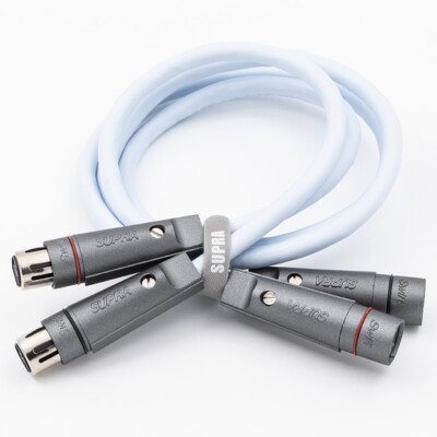 Supra XL Annorum XLR Interconnect, 2-meter (6.56-foot) pair, Made in Sweden !