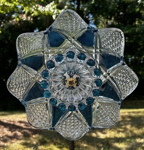 Glass Yard Art Flowers | eBay Stores