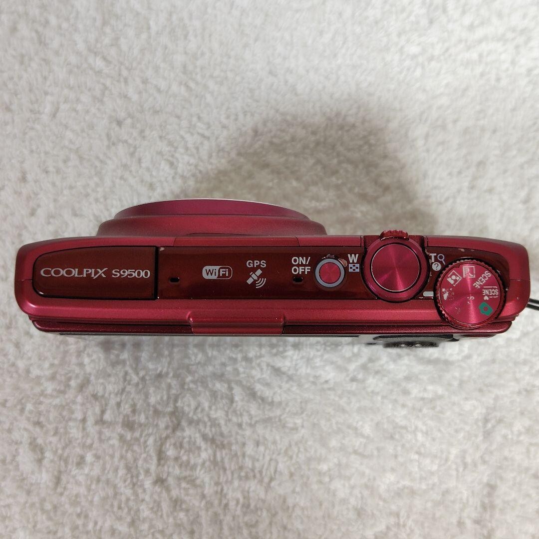Nikon COOLPIX S9500 赤 Nikon Coolpix S9500 レッド 【公式通販】