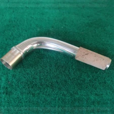 Handmade Baritone Saxophone Neck Silver Pated Brass 21.5mm 2024 NEW Fast Ship