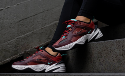 Nike Women M2K Tekno Mahogany Mink Black Chunky Shoes Sneakers NEW