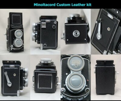 Camera Replacement Skin Leather w/VIDEO i nstruction 【Minoltacord】Japan