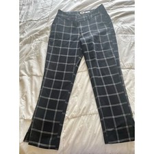 A New Day Black And White Striped Trousers Size 2