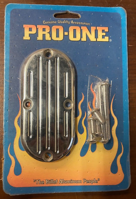 Pro-One Chrome Balled Milled Inspection Cover Shovelhead Softail 70-06 25-38