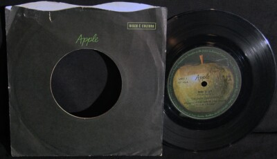 George Harrison-Beatles-What Is Life-Apple Scruffs-Apple 7BT-49-Brazil '71 45!!!