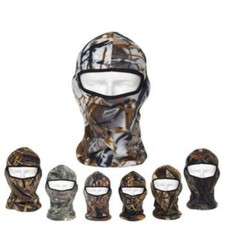 Camo Balaclava Warmer Full Face Masks Fleece Face Cover for Outdoor Ski Hunting