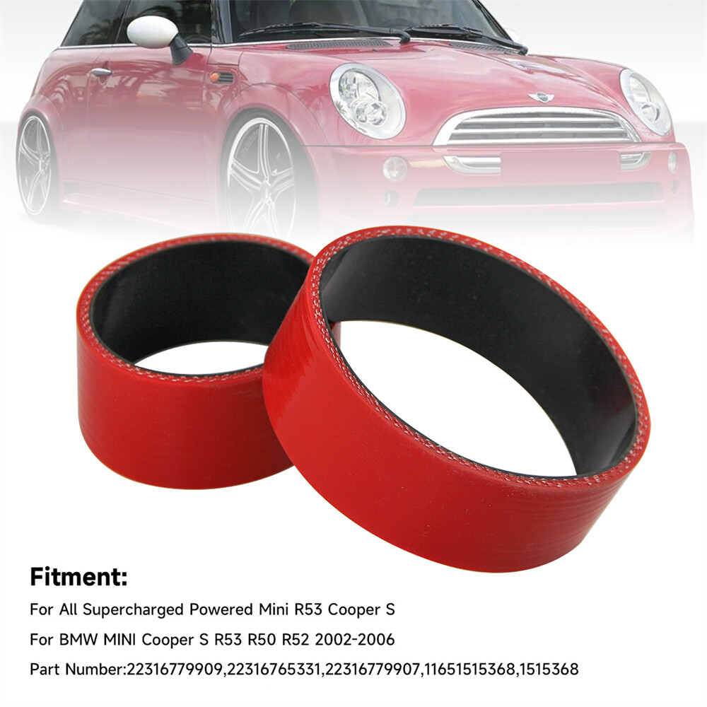 Silicone Intercooler Boots Hoses For Mini Cooper S R53 1.6L 2002