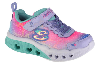 Sneaker für Mädchen, Skechers Flutter Heart Lights, Mehrfarbig