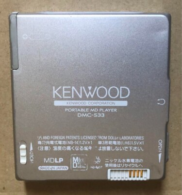 KENWOOD Portable MD Player DMC-33 Sanrio Kiki Lala little