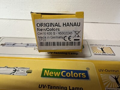Lot De 6 Lampes UV De Bronzage Hanau NEW COLORS Pour Solarium OH N 400S - Neuf