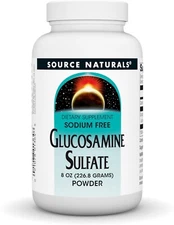 Glucosamine Sulfate Powder, Sodium Free, 8 oz (226.8 g)