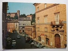 Montegiorgio (Ascoli Piceno). Piazza Matteotti - Auto, Car.