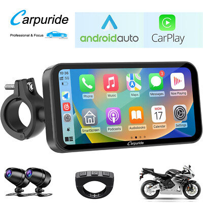 Carpuride W603D Motor Stereos Apple Carplay Android Auto Navigation Waterproof