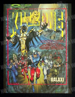Killzone Galaxi Novels Comics 1994 Trade Print Magazine Ad Poster ADVERT