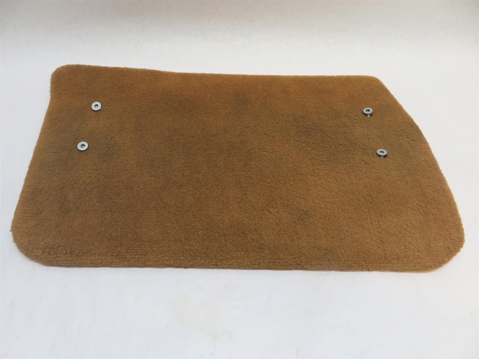 2010 FERRARI CALIFORNIA RH RIGHT FOOT REST ACCESS PANEL CUOIO CARPET TRIM OEM