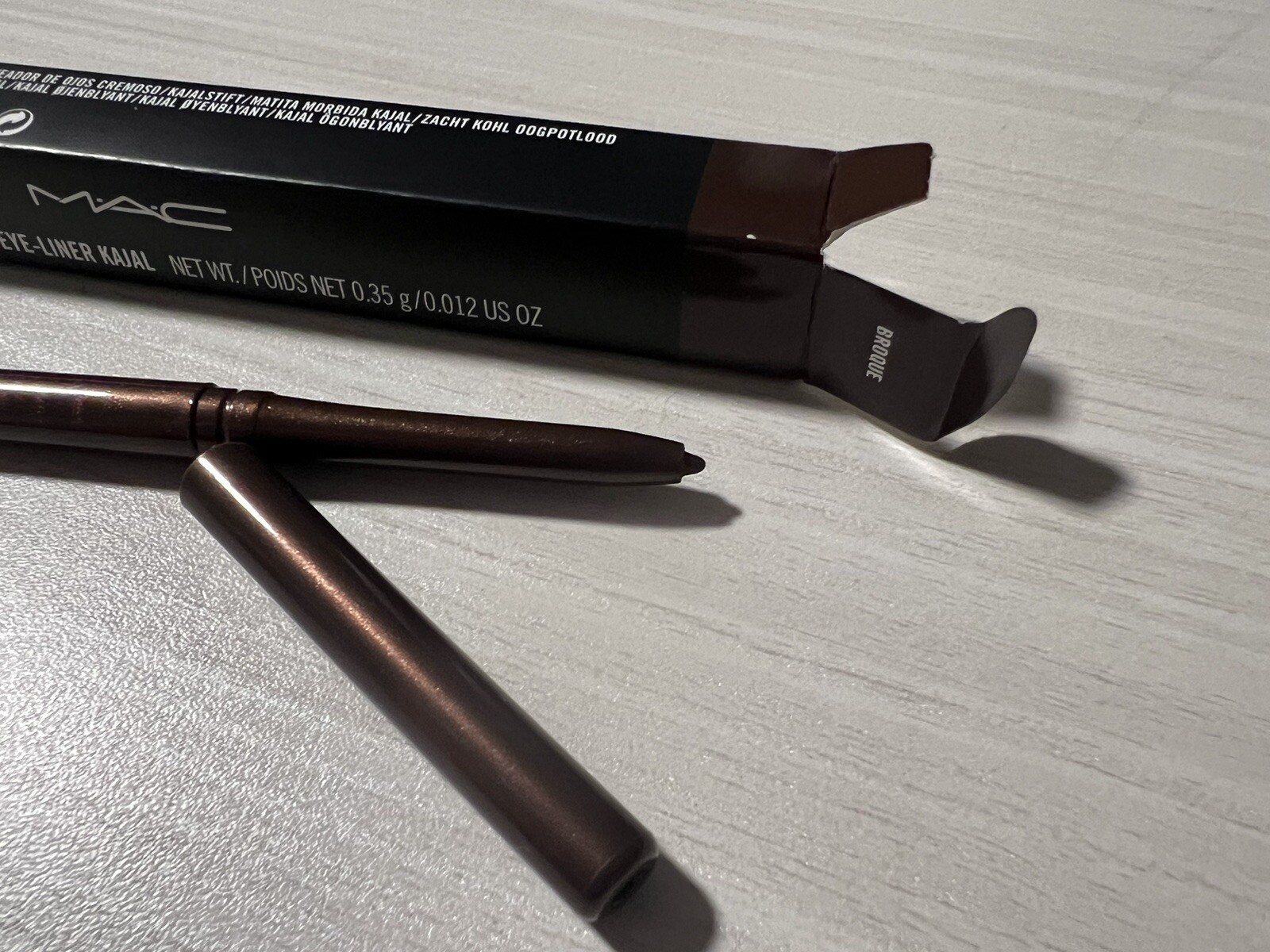 MAC Technakohl Liner Kajal Eye Liner in Broque 0.012oz 100 Authentic