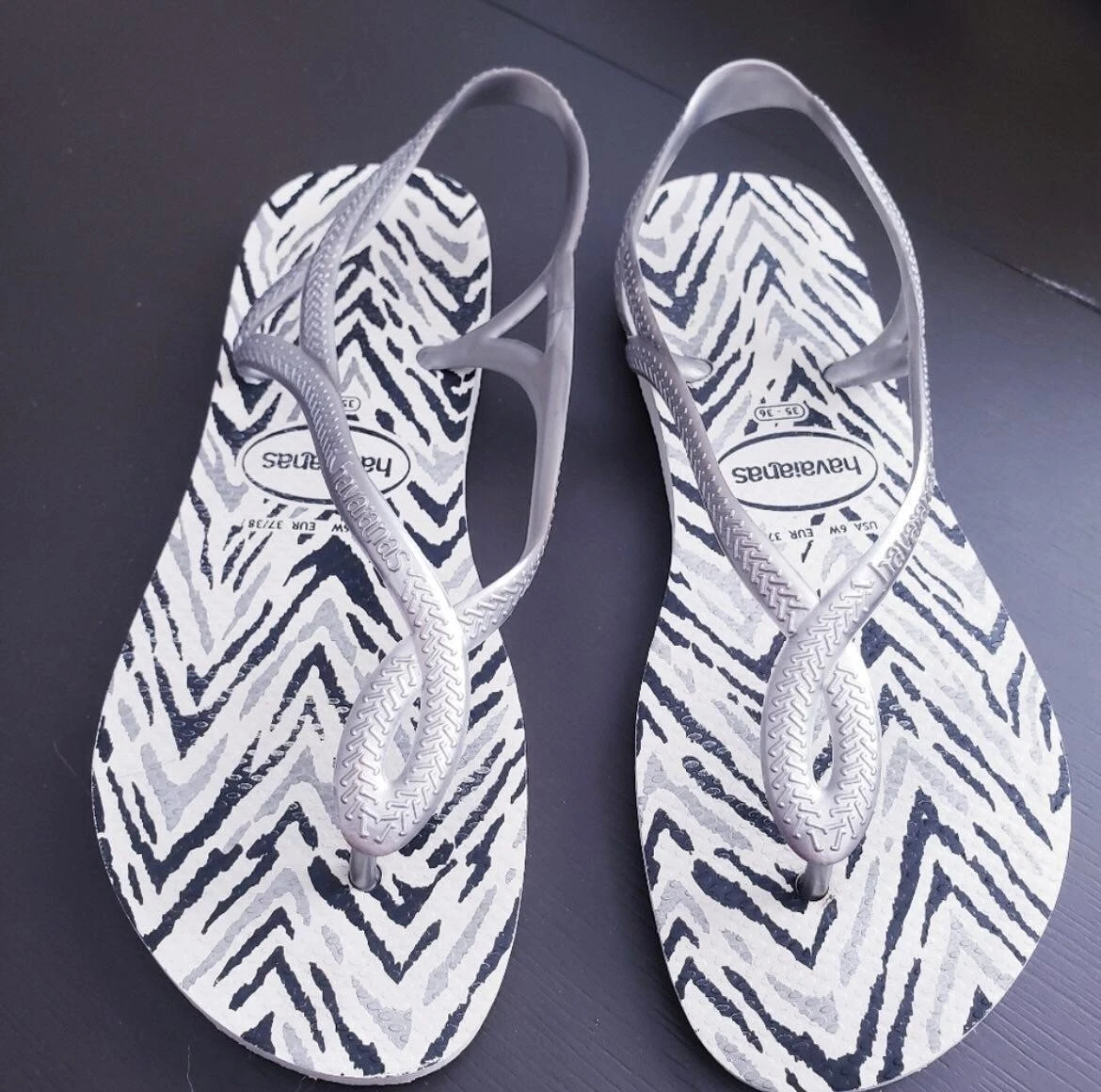 Verandering Verraad Een centrale tool die een belangrijke rol speelt Havaianas Luna Animal Print Zebra Sandals Size 6 Wide | eBay Verandering Verraad Een centrale tool die een belangrijke rol speelt Havaianas Luna Animal Print Zebra Sandals Size 6 Wide | eBay