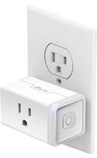 TP-Link Kasa Smart Wi-Fi Plug Slim With Energy Monitoring- White(249185)