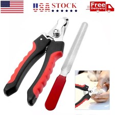 Pet Dog Toe Nail Clippers Cutter Trimmer Scissors Shears Professional Heavy Duty