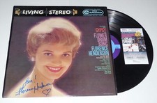 FLORENCE HENDERSON AUTOGRAPHED ALBUM (SELECTIONS FROM GYPSY) - JSA COA!