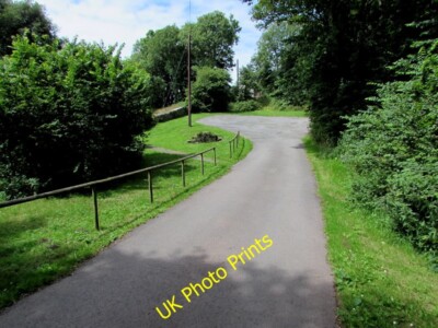 Foto 6x4 Richtung Stapelmast Elidor Kirche Parkplatz Cheriton oder Stackpole c2015