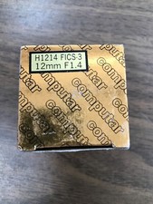 H1214FICS-3, CBC, Monofocal 12MM lense, New Old Stock