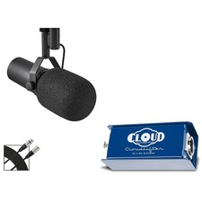 Shure Shure Sm7b Dynamic Vocal Microphone, Cloudlifter Cl-x Preamplifier Bundle