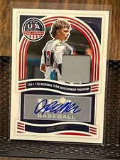DANE PERRY 2024 PANINI STARS & STRIPES USA ROOKIE AUTOGRAPH PATCH JERSEY AUTO RC