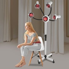 5 Head Salon Infrared Heat Lamp, Adjusting Height Styling Perming Dryer 750W