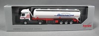 Herpa 927543 H0,1:87 Mb Actros Bigspace Silo-Sattelzug „Hammer Aachen“