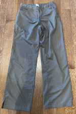 Grey's Anatomy by Barco Sz Small Women's Scrub Pants 4232 Draw String Gray