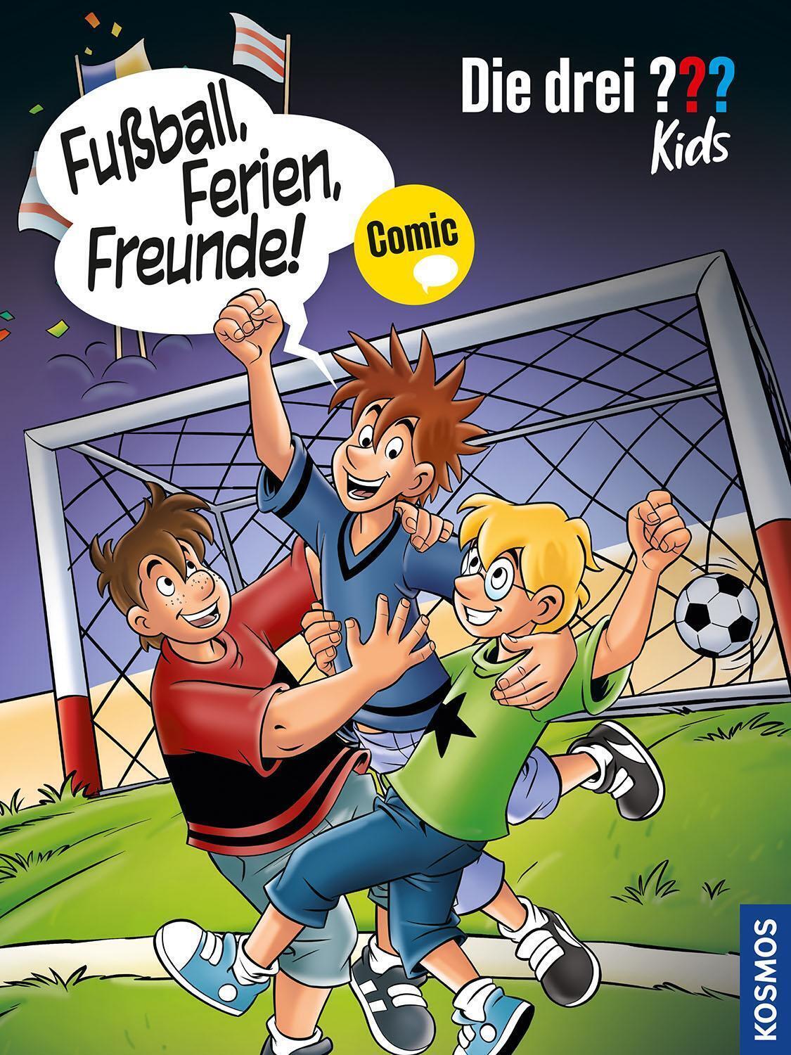 Thumbnail - Die Drei ??? Kids, Fußball, Ferien, Freunde | Comic | Christian Hector