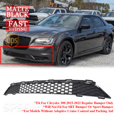 For Chrysler 300 2015-2022 New Primed Front Bumper Lower Mesh Grille 68227272AB