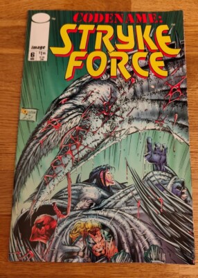 COMIC - Codename: Stryke Force No #6 April 1994 Image 1st Print *MC#4*