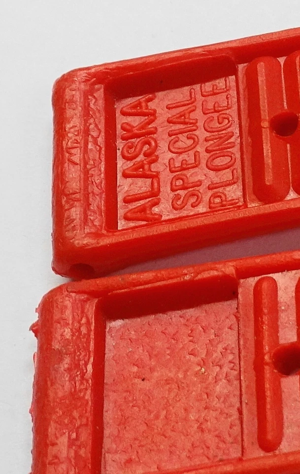 Original 1970' vintage Tropic Swiss 19 mm bracelet montre ROUGE ALASKA - Photo 3/4