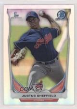 2014 Bowman Draft Chrome Refractor Justus Sheffield #CDP27 06k9