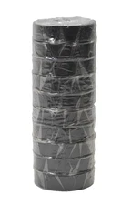Lot of 10 Intertape Polymer Group Black Vinyl Electrical Tape .75" x 60' 602