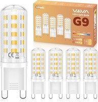 5Pcs G9 LED Warmweiß 3000K 3W, G9 Leuchtmittel 3W LED Lampe ,Nicht Dimmbar | G9