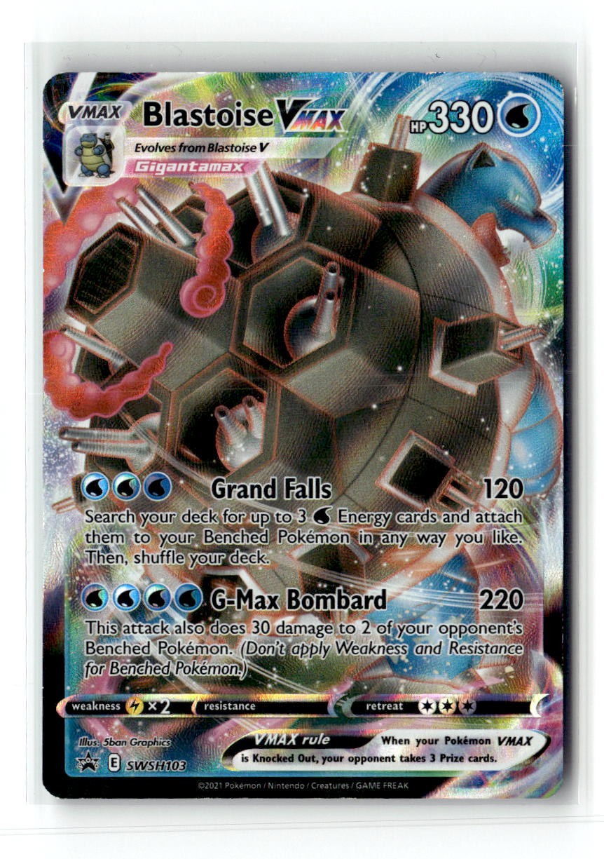 Blastoise VMAX Holofoil[SWSD-SWSH103 NM
