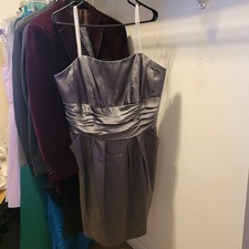 davids bridal cocktail/prom or gala dress size 18 never worn excellent condition