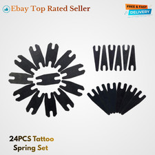 24PC Tattoo Machine Springs Kit - Front  Rear Replacement Springs for All St...